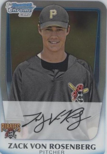 2011 Bowman Chrome - Zach Von Rosenberg #BCP193