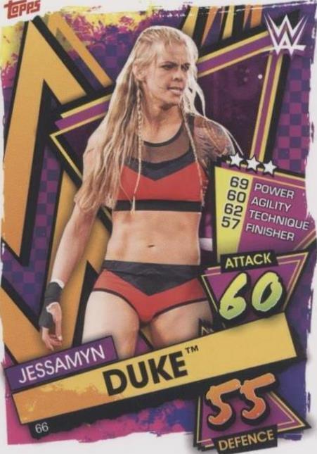 2021 Topps WWE Slam Attax - Jessamyn Duke #66