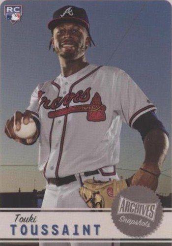 2019 Topps Archives Snapshots - Touki Toussaint #AS-TT