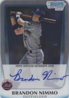 2011 Bowman Draft Picks & Prospects - Brandon Nimmo #BCAP-BN