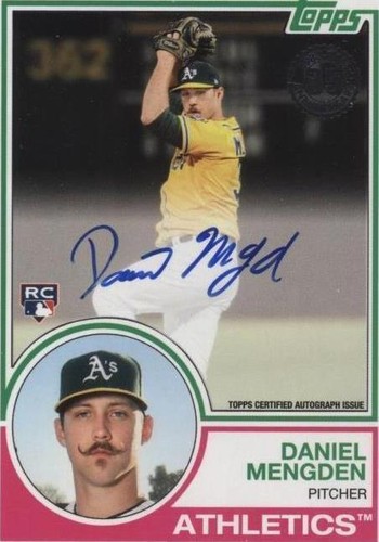 2018 Topps Update Series - Daniel Mengden #83A-DN
