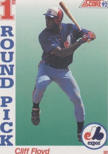 1992 Score - Cliff Floyd #801