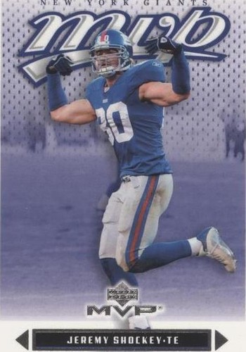 2003 Upper Deck MVP Jeremy Shockey #87