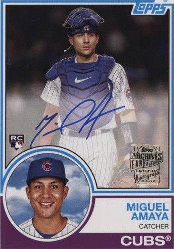 2023 Topps Archives - Miguel Amaya #83FF-MA