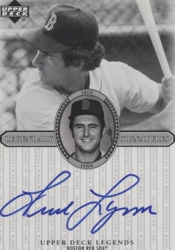 2000 Upper Deck Legends - Fred Lynn #S-FL