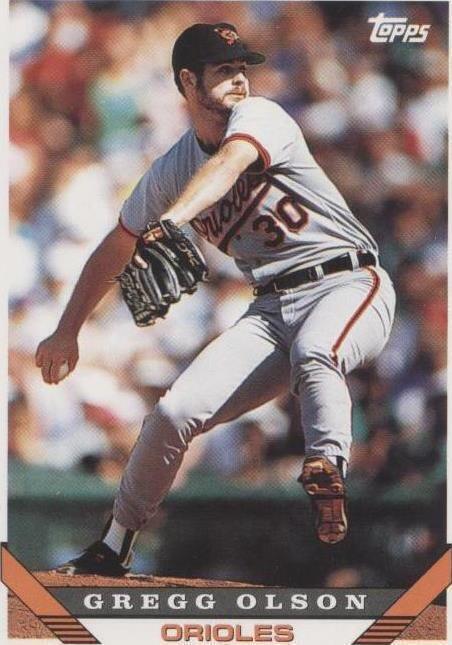 1993 Topps - Gregg Olson #246