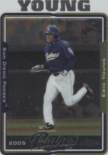 2005 Topps Chrome Update & Highlights - Eric Young #UH6