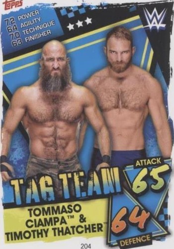 2021 Topps WWE Slam Attax - Timothy Thatcher Tommaso Ciampa #204