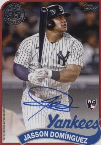 2024 Topps Update Series - Jasson Dominguez #89AU-JDO