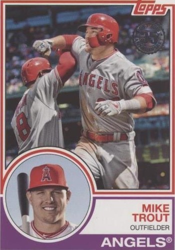2018 Topps Update Series - Mike Trout #83-42