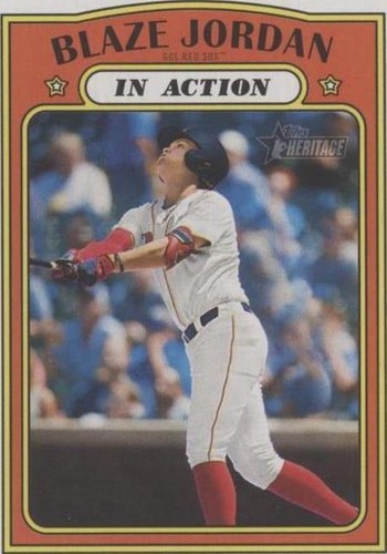 2021 Topps Heritage Minor League Edition - Blaze Jordan #190
