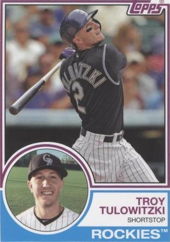 2015 Topps Archives - Troy Tulowitzki #238