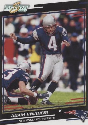 2004 Score Adam Vinatieri #194
