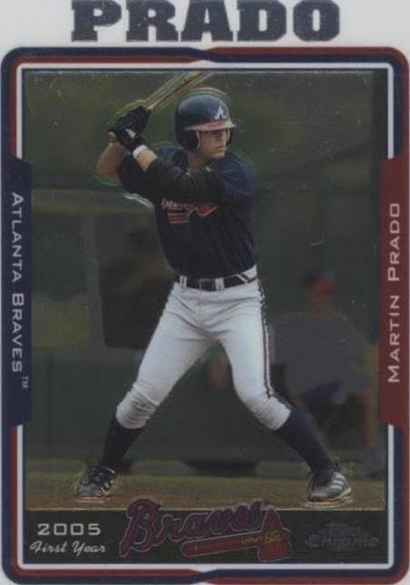 Actualización y aspectos destacados Topps Chrome 2005 - Martin Prado #UH130