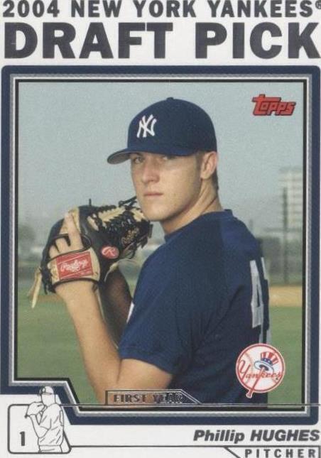 2004 Topps Traded and Rookies - Phil Hughes #T78