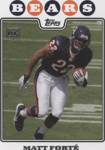 2008 Topps Matt Forte #356