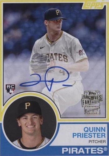 2024 Topps Archives - Quinn Priester #83FF-QP