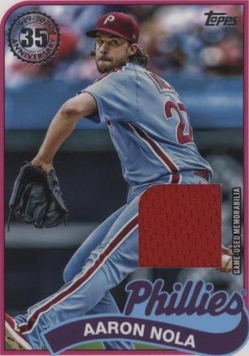 Aaron Nola 2023 Topps Series 1 All Aces Insert AA-16