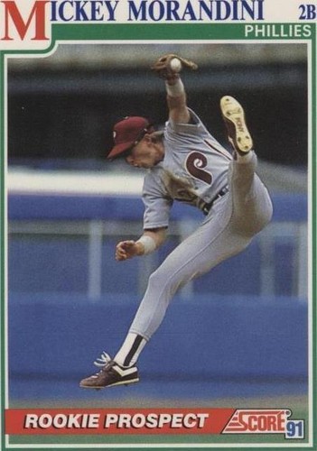 1991 Score - Mickey Morandini #376