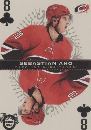2021-22 O-Pee-Chee - Sebastian Aho #8-CLUBS
