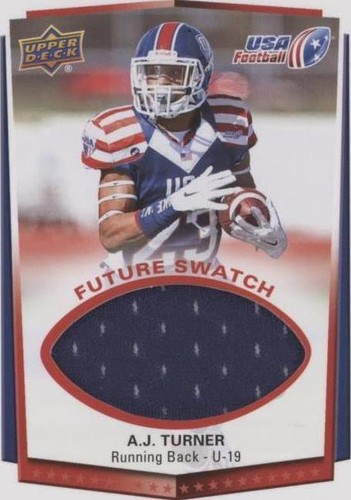 2015 Upper Deck USA Football A.J. Turner #16