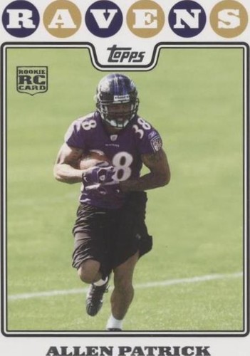 2008 Topps Allen Patrick #360