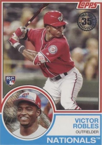2018 Topps - Victor Robles #83-85
