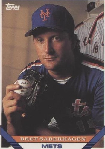1993 Topps - Bret Saberhagen #600