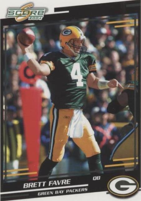 Score Brett Favre #110 2004