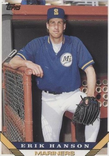 1993 Topps - Erik Hanson #342