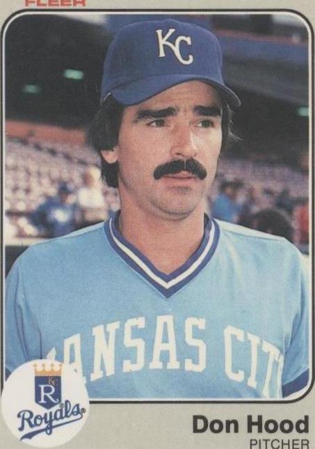 1983 Fleer - Don Hood #115