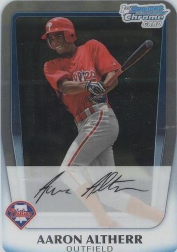 2011 Bowman Chrome - Aaron Altherr #BCP112