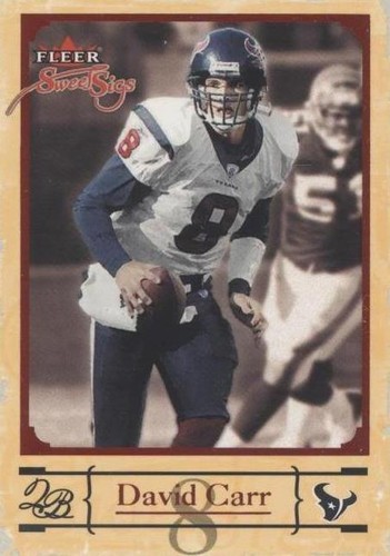 2004 Fleer Sweet Sigs David Carr #41
