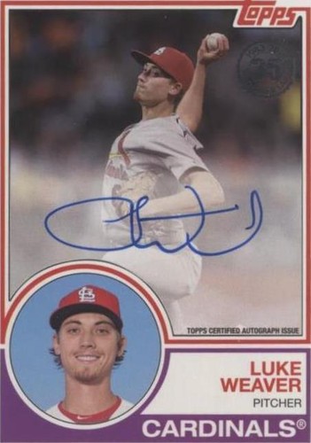 2018 Topps - Luke Weaver #83A-LW