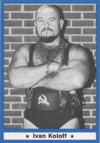 AM531 Ivan Koloff Ivan Putski Signed Vintage Wrestling