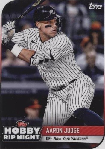 2024 Topps Hobby Rip Night - Aaron Judge #9
