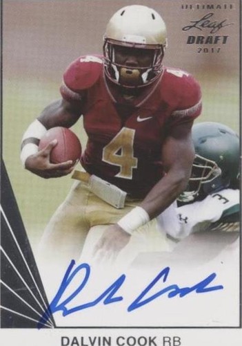 2017 Leaf Ultimate Draft Dalvin Cook #UBA-DC1