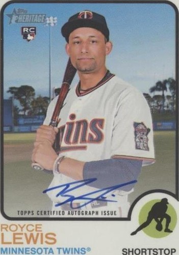 2022 Topps Heritage High Number - Royce Lewis #ROA-RL