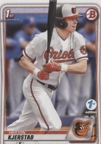 2020 Bowman Draft 1st Edition - Heston Kjerstad #BD-122