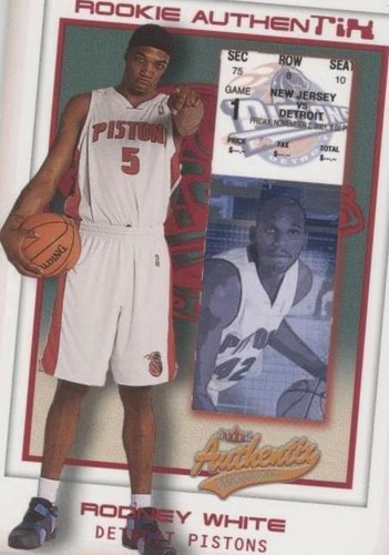 2001-02 Fleer Authentix - Rodney White #108