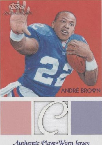 2009 Topps National Chicle Andre Brown #NCR-AB