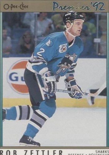1991-92 O-Pee-Chee Premier - Rob Zettler #21