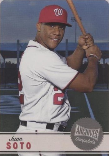 2019 Topps Archives Snapshots - Juan Soto #AS-JS