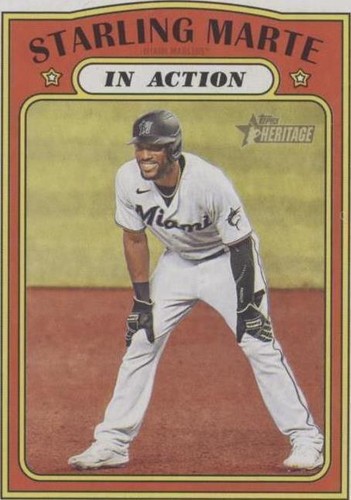 2021 Topps Heritage - Starling Marte #132