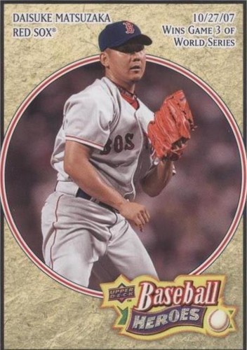 2008 Upper Deck Baseball Heroes - Daisuke Matsuzaka #28
