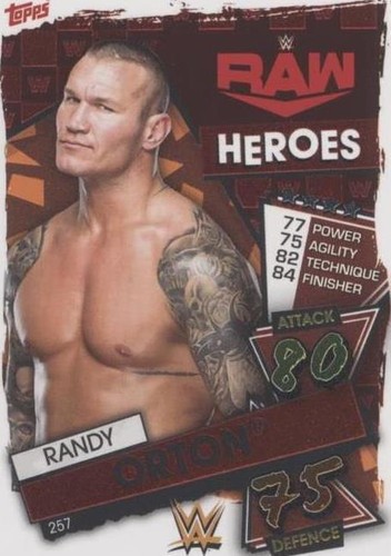 2021 Topps WWE Slam Attax - Randy Orton #257