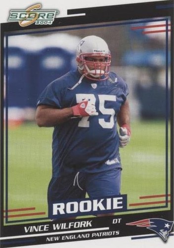 2004 Score Vince Wilfork #389