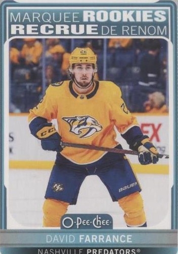 2021-22 O-Pee-Chee - David Farrance #529