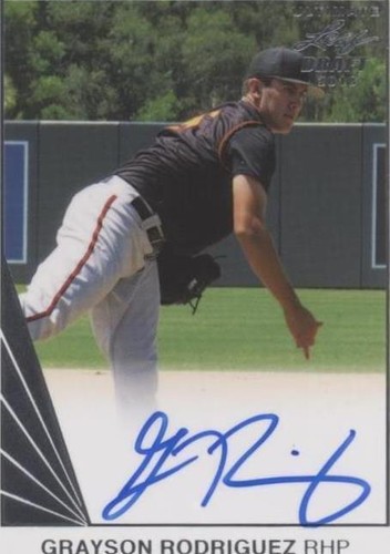 2018 Leaf Ultimate Draft - Grayson Rodriguez #BA-GR1