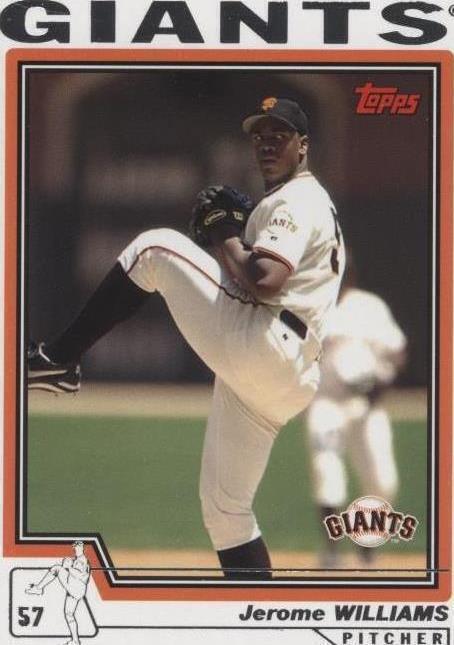 Topps 2004 - Jerome Williams #580